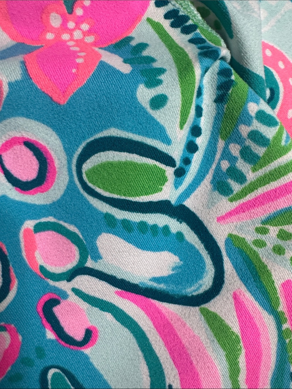 XL Lilly Pulitzer Luxletic weekender crop Leggings in Golden Hour - Picture 7 of 7